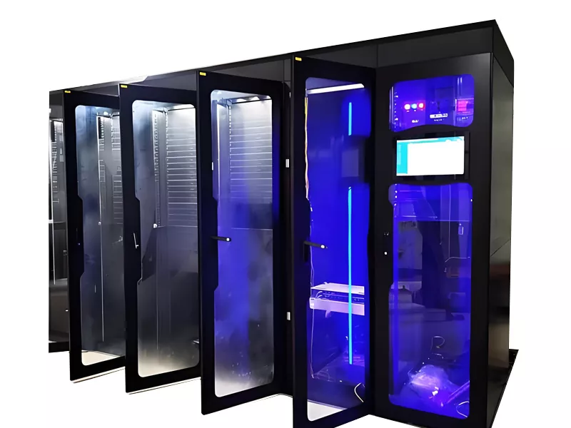 Integrierter Computerraumschrank